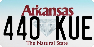 AR license plate 440KUE