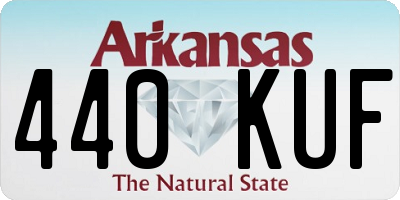 AR license plate 440KUF