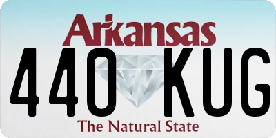 AR license plate 440KUG