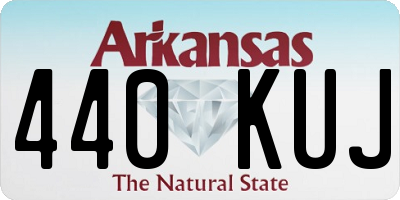 AR license plate 440KUJ