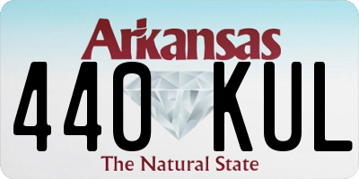 AR license plate 440KUL
