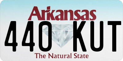 AR license plate 440KUT