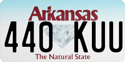 AR license plate 440KUU