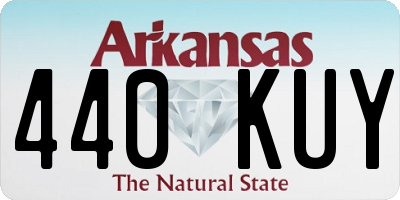AR license plate 440KUY