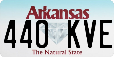 AR license plate 440KVE