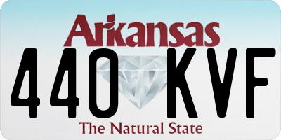 AR license plate 440KVF