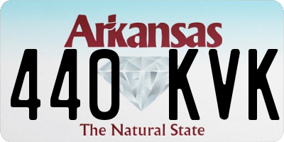AR license plate 440KVK