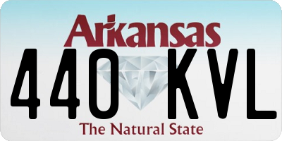 AR license plate 440KVL