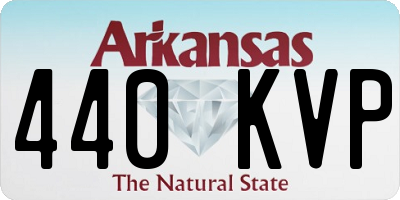 AR license plate 440KVP