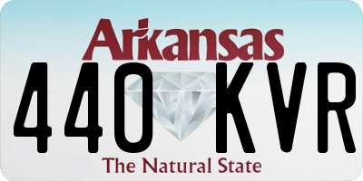 AR license plate 440KVR