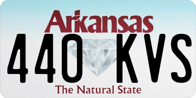 AR license plate 440KVS