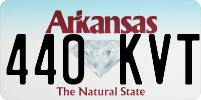 AR license plate 440KVT