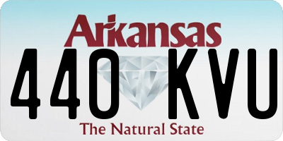 AR license plate 440KVU