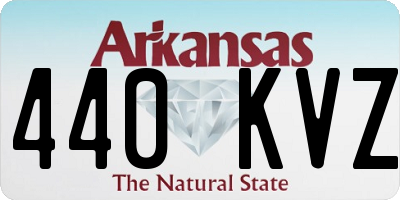 AR license plate 440KVZ