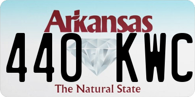 AR license plate 440KWC