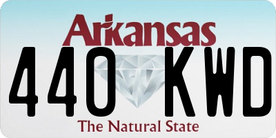AR license plate 440KWD