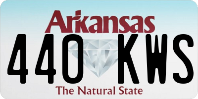 AR license plate 440KWS