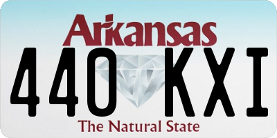 AR license plate 440KXI