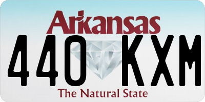 AR license plate 440KXM