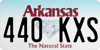 AR license plate 440KXS