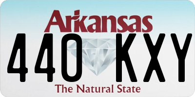 AR license plate 440KXY