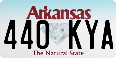 AR license plate 440KYA