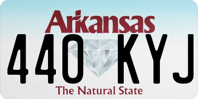 AR license plate 440KYJ