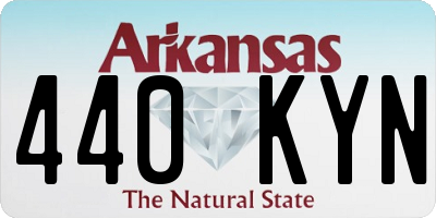 AR license plate 440KYN