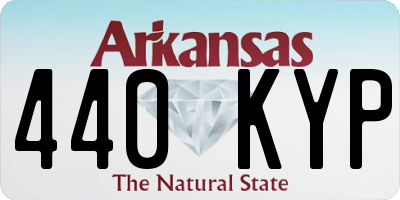 AR license plate 440KYP