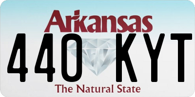 AR license plate 440KYT