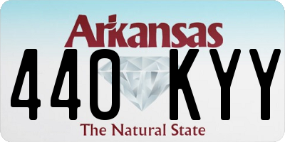 AR license plate 440KYY