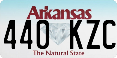 AR license plate 440KZC