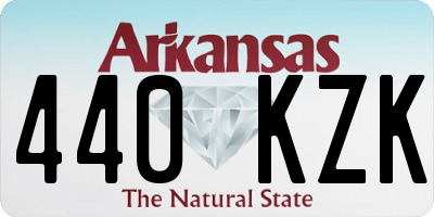 AR license plate 440KZK