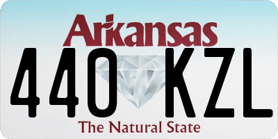 AR license plate 440KZL