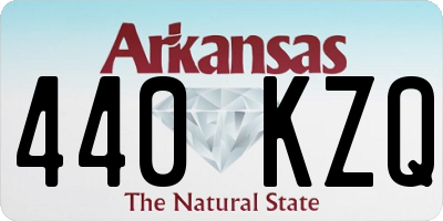 AR license plate 440KZQ