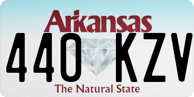 AR license plate 440KZV