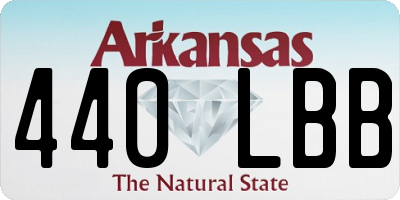 AR license plate 440LBB