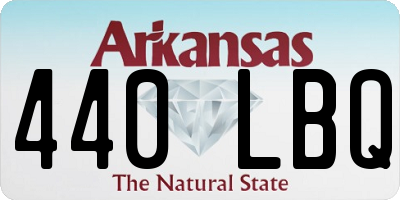 AR license plate 440LBQ