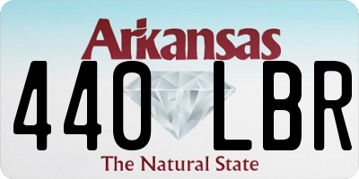 AR license plate 440LBR