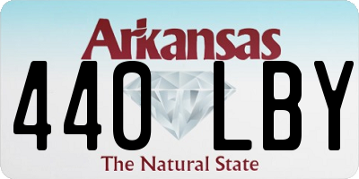 AR license plate 440LBY