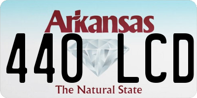 AR license plate 440LCD