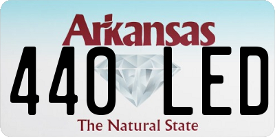 AR license plate 440LED
