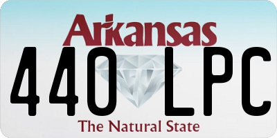 AR license plate 440LPC
