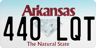 AR license plate 440LQT