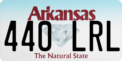 AR license plate 440LRL