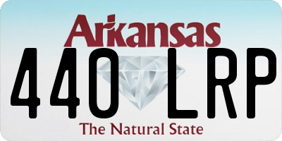 AR license plate 440LRP