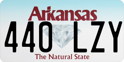 AR license plate 440LZY