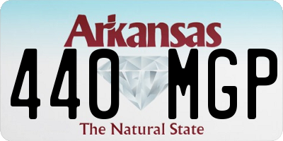 AR license plate 440MGP