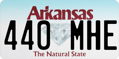 AR license plate 440MHE
