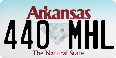 AR license plate 440MHL